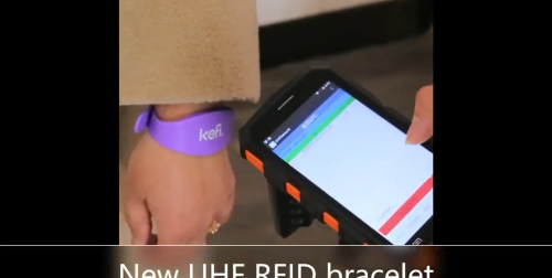 3meter Long Range Reading RFID Wristband