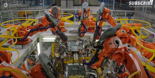 BMW Car Factory ROBOTS – Fast Manufacturing
