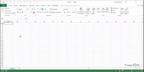 Executing a Macro in Excel