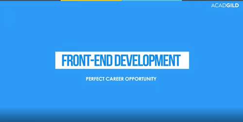Hit the Road with Front-End Web Developer