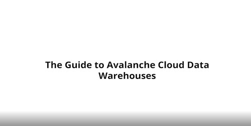 Action launches Avalanche Cloud Data Warehouse Solution