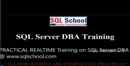 Realtime SQL Server DBA Training 