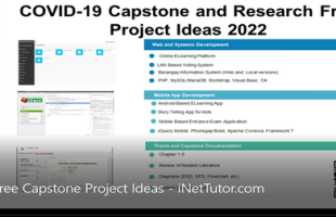 COVID 19: Capstone and Research Ideas