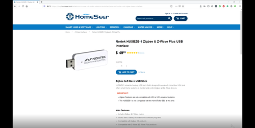 Tutorial: How to Install the Windows Driver for the Nortek HUSBZB-1
