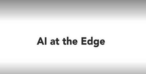 AI at the Edge 