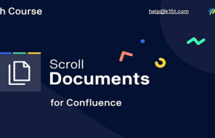 Scroll Documents for Confluence – Crash Course