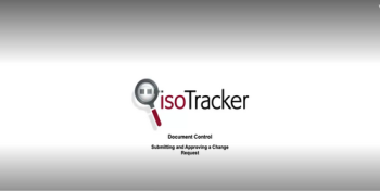 How to record a Change Request in the isoTracker